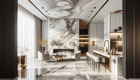 Elevate Spaces with Luxurious Arabescato Orobico Marble Solutions - Z Boutique by Marble Couture