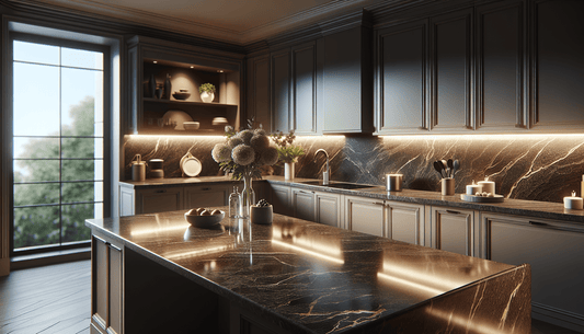 Elevate Spaces with Luxurious Dark Granite Countertops - Z Boutique by Marble Couture