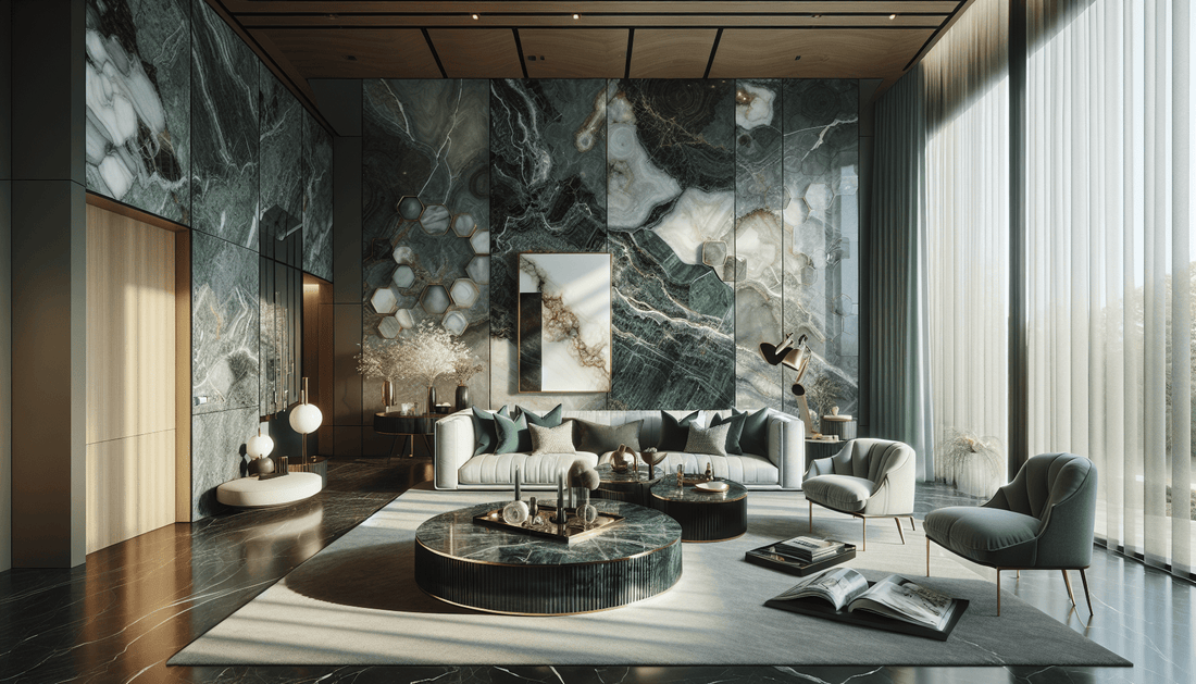 Elevate Spaces with Luxurious Onyx Green Marble Solutions - Z Boutique by Marble Couture