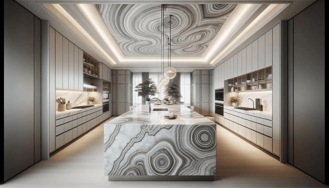 Elevate Spaces with Luxurious White Onyx Countertop Solutions - Z Boutique by Marble Couture