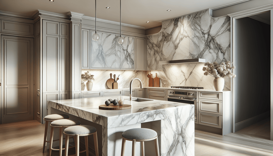 Elevate Spaces with Marble Countertop and Backsplash Solutions - Zicana Boutique