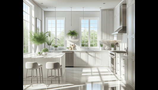 Elevate Spaces with Modern White Granite Countertops - Z Boutique by Marble Couture