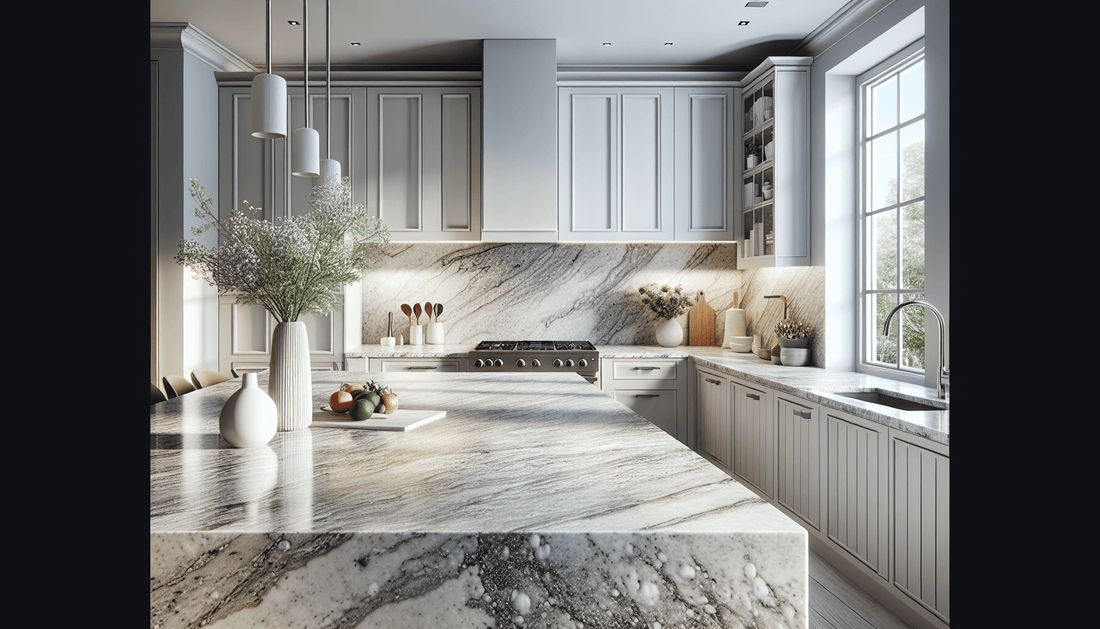 Elevate Spaces with Moon White Granite Countertops by Zicana - Z Boutique by Marble Couture