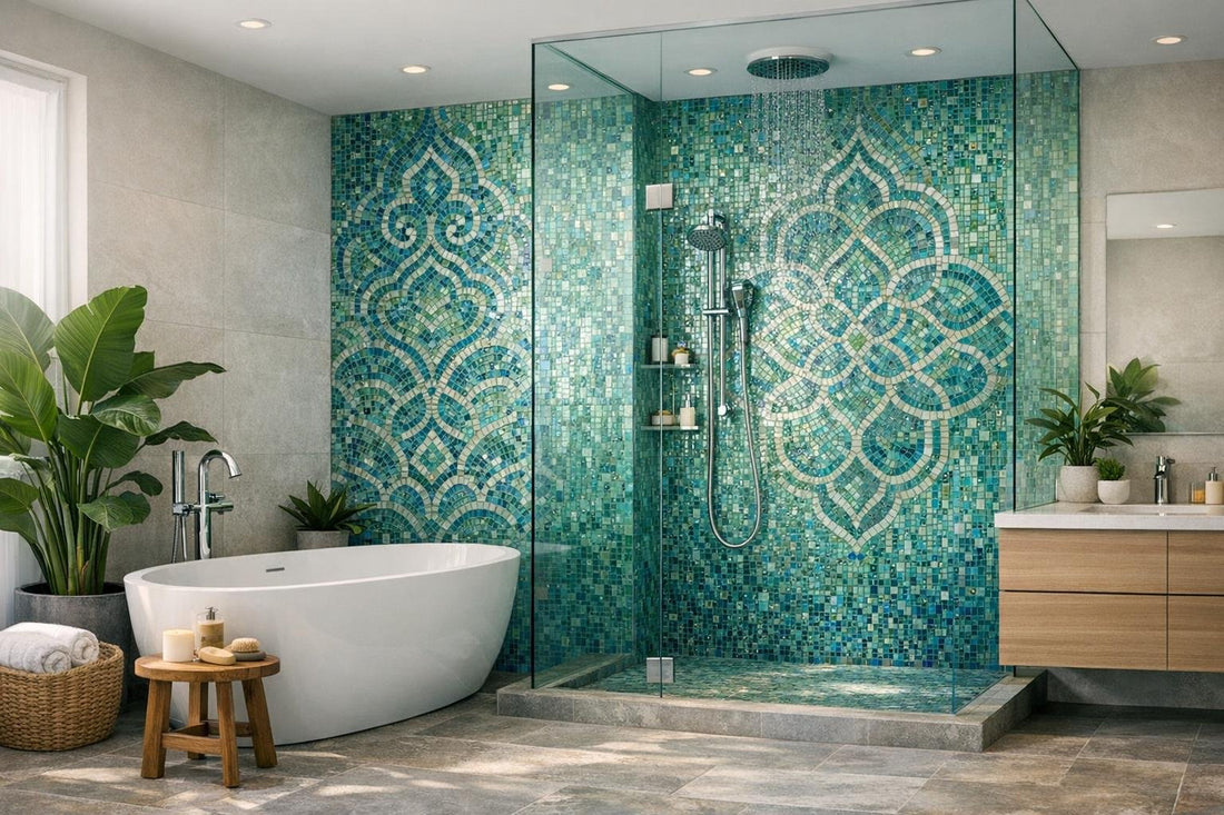 Elevate Spaces with Mosaic and Glass Tile Designs - Zicana Boutique