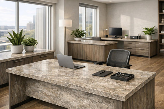 Elevate Spaces with Nevis Ridge Wilsonart Solutions - Zicana Boutique