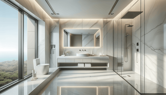 Elevate Spaces with Porcelain Slabs for Bathroom Walls - Zicana Boutique