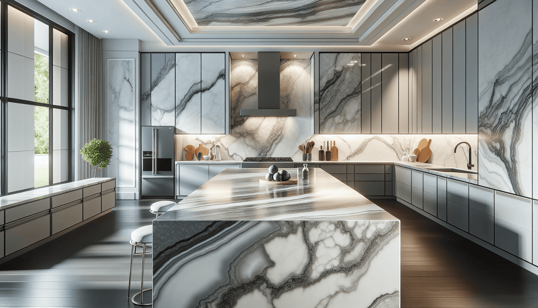 Elevate Spaces with Premium Kitchen Quartzite Countertops Colors - Zicana Boutique