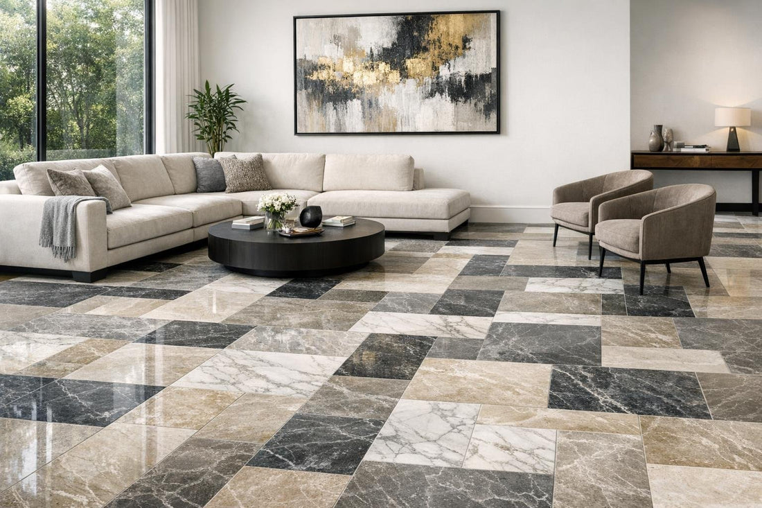 Elevate Spaces with Premium Stones Floor Tiles Solutions - Zicana Boutique