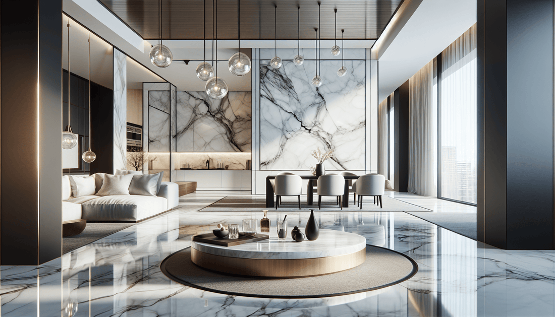 Elevate Spaces with Premium White Marble Slabs from Zicana - Z Boutique by Marble Couture