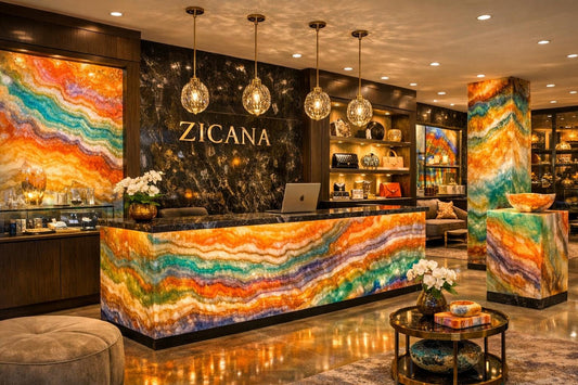 Elevate Spaces with Rainbow Onyx at Zicana Boutique - Zicana Boutique