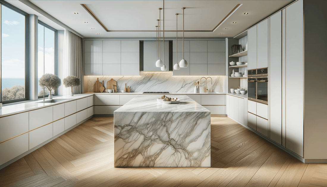 Elevate Spaces with Raphael Quartz Statuario Venato Elegance - Zicana Boutique