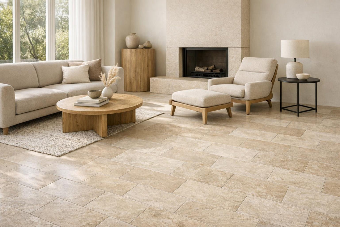 Elevate Spaces with Sand Honed Limestone Zicana Tiles - Zicana Boutique