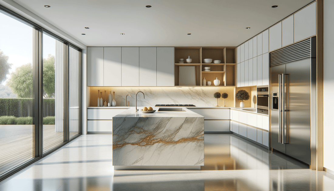 Elevate Spaces with Silestone Calacatta Gold Quartz Countertop - Zicana Boutique