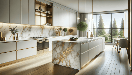 Elevate Spaces with Silestone Eternal Calacatta Gold Countertop - Zicana Boutique