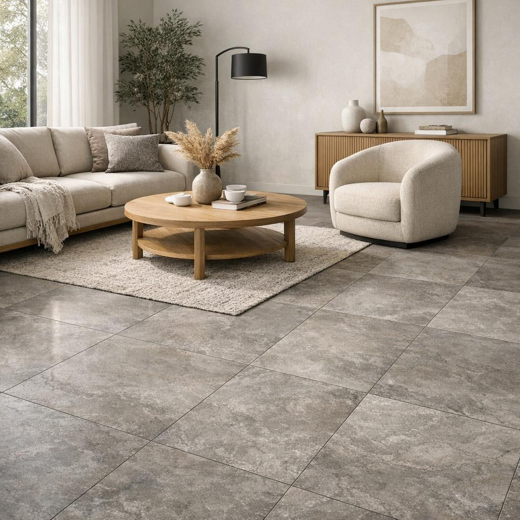 Elevate Spaces with Smoke Royale Limestone Tile Solutions - Zicana Boutique