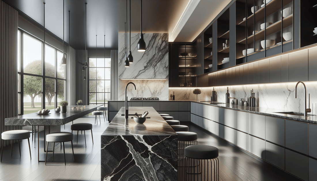 Elevate Spaces with Soapstone and Metropolis Quartz Countertops - Z Boutique by Marble Couture