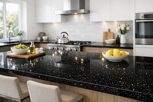 Elevate Spaces with Sparkling Black Vicostone - Vicostone Charm - Zicana Boutique