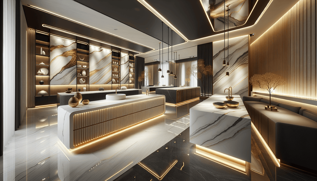 Elevate Spaces with Spectrum Quartz at Zicana Boutique - Z Boutique by Marble Couture