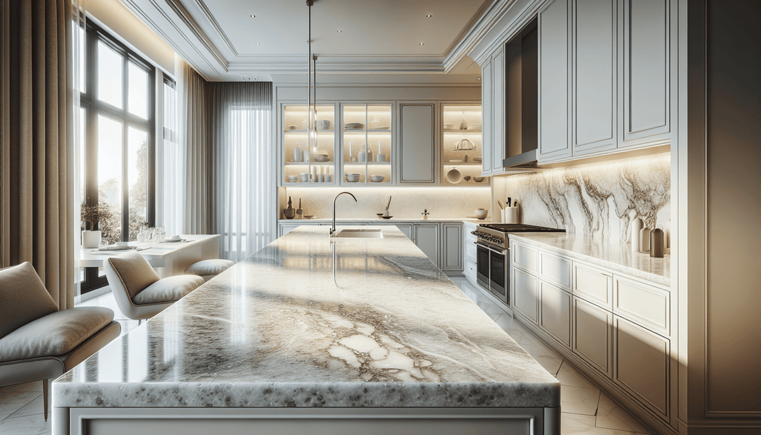 Elevate Spaces with Splendor White Granite Countertops by Zicana - Z Boutique by Marble Couture