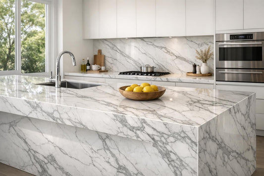 Elevate Spaces with Statuario Extra Fondovalle Stone Solutions - Zicana Boutique