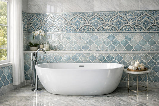 Elevate Spaces with Stunning Bathtub Tile Designs - Zicana Boutique