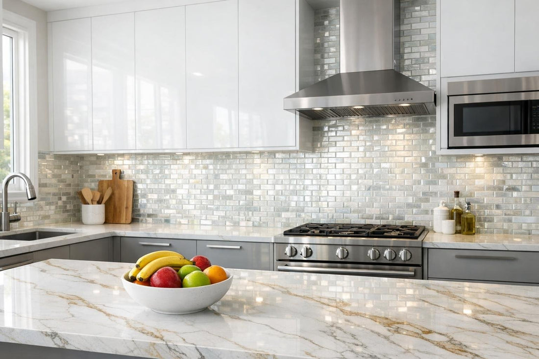 Elevate Spaces with Stunning Glass Tile for Backsplash - Zicana Boutique