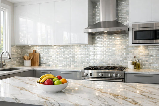 Elevate Spaces with Stunning Glass Tile for Backsplash - Zicana Boutique