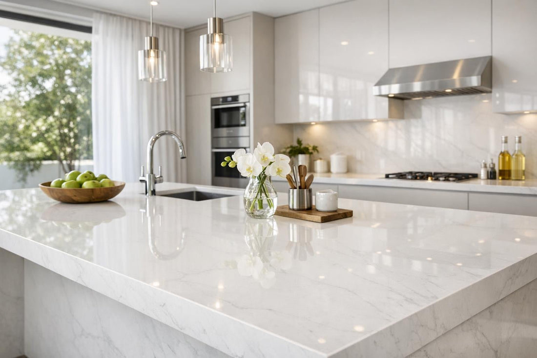Elevate Spaces with Super White Vicostone at Zicana Boutique - Zicana Boutique