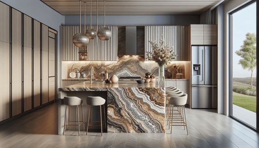 Elevate Spaces with Timeless Juparana Granite Craftsmanship - Z Boutique by Marble Couture