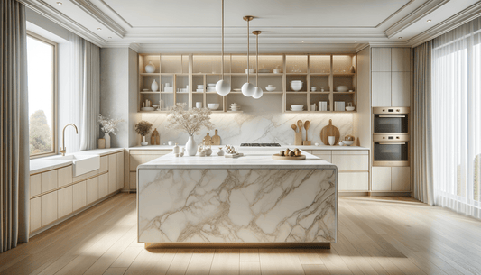 Elevate Spaces with Timeless Vicostone White Quartz Designs - Zicana Boutique