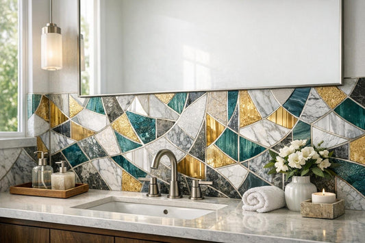 Elevate Spaces with Unique Bathroom Backsplash Solutions - Zicana Boutique