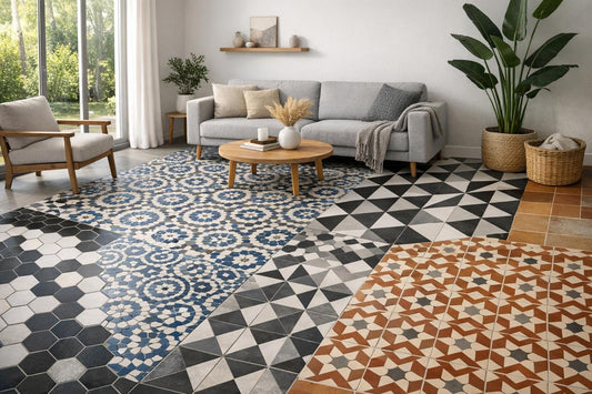 Elevate Spaces with Unique Floor Tile Patterns - Zicana Boutique