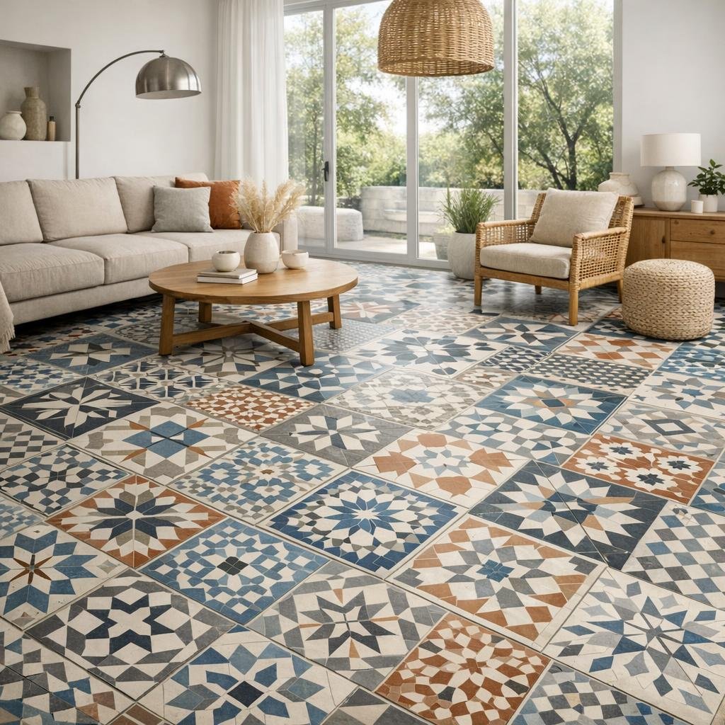 Elevate Spaces with Unique Floor Tile Patterns: A Guide - Zicana Boutique