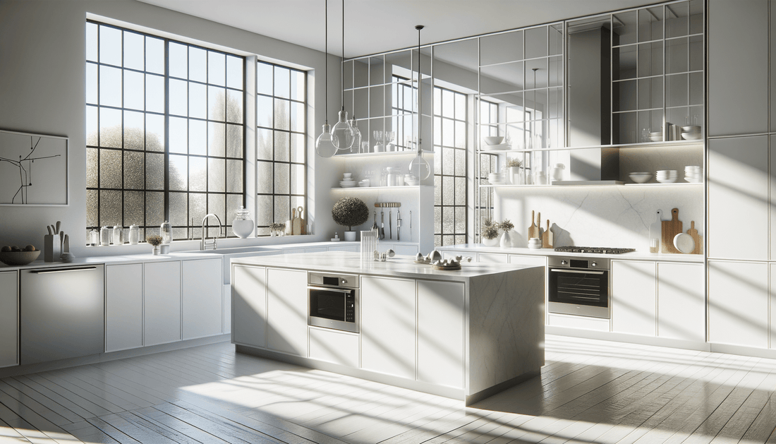 Elevate Spaces with Vicostone Quartz Alaska White Elegance - Zicana Boutique