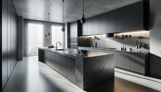 Elevate Spaces with Vicostone Quartz Graphite Design Solutions - Zicana Boutique