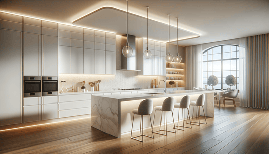 Elevate Spaces with Vicostone Quartz Olympus White Surfaces - Zicana Boutique