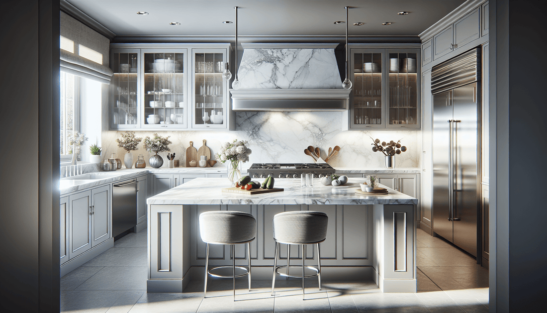 Elevate Spaces with White Carrara Marble Countertops Expertise - Z Boutique by Marble Couture