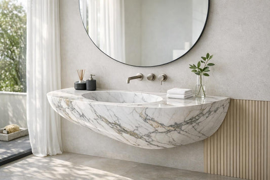 Elevate Spaces with Wish (R) Floating Sink - Marble Couture - Zicana Boutique