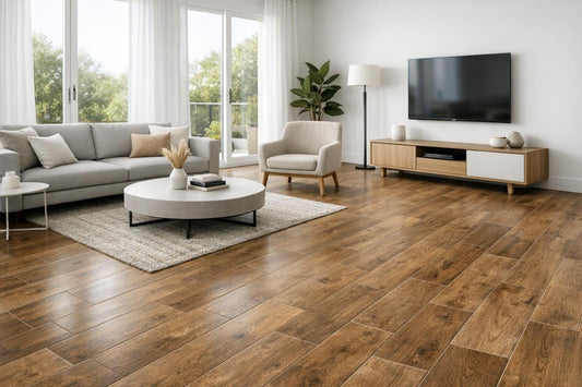 Elevate Spaces with Wood-Look Ceramic Floor Tile - Zicana Boutique