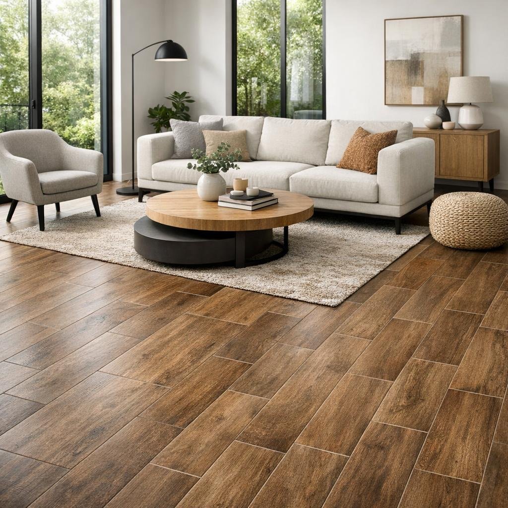 Elevate Spaces with Wood Look Ceramic Tile Solutions - Zicana Boutique