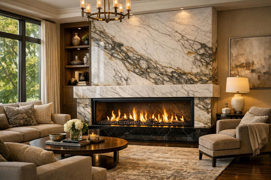 Elevate Spaces with Zicana Boutique's Aristotle Fireplace Designs - Zicana Boutique