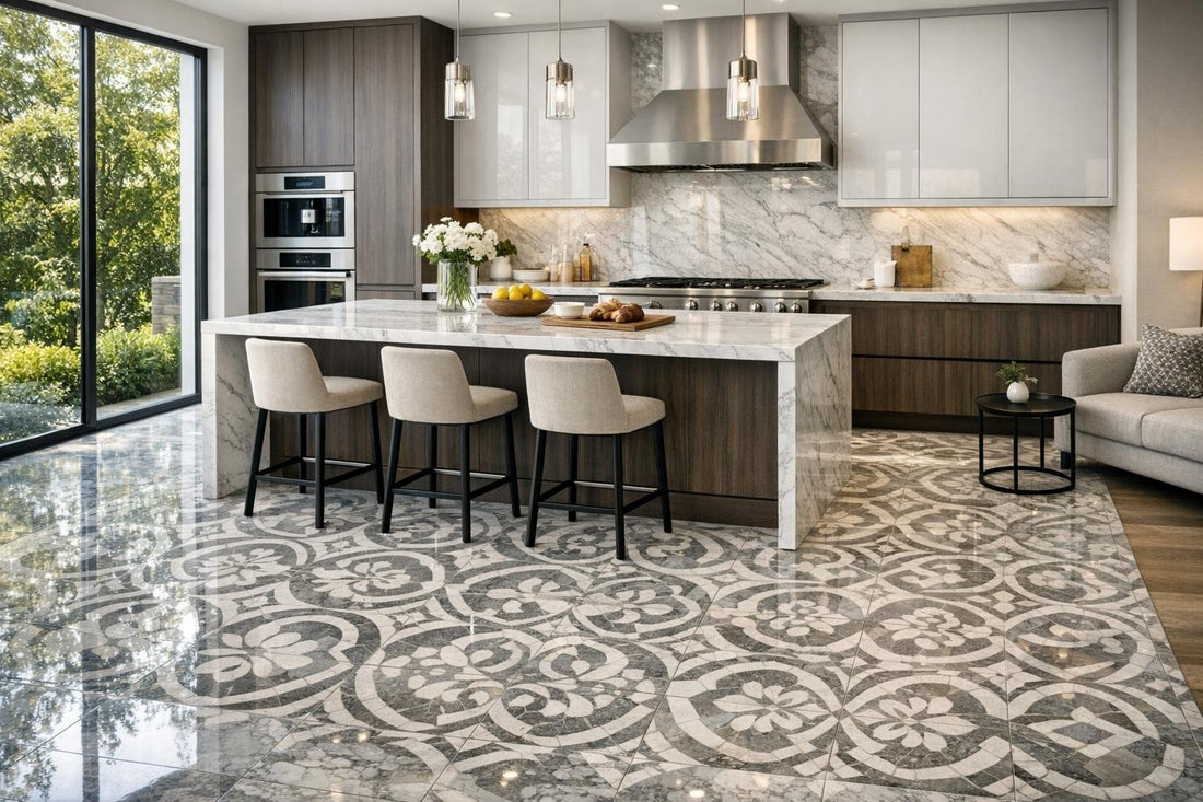 Elevate Spaces with Zicana's Premium Kitchen Ceramic Tiles - Zicana Boutique