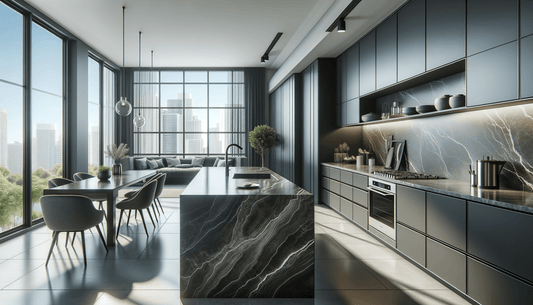 Elevate Surfaces with Vicostone Quartz Graphite Elegance - Zicana Boutique