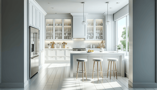 Elevate White Kitchens with Exquisite Quartz Countertops - Z Boutique by Marble Couture