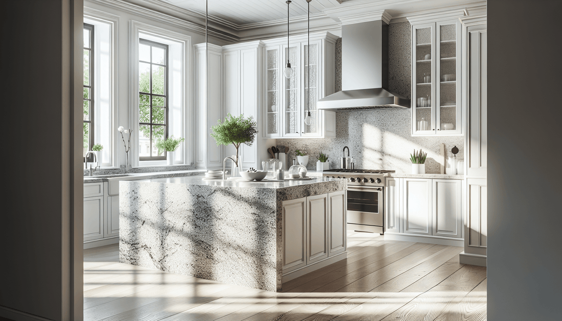 Elevate White Kitchens with Luxurious Granite Countertops - Zicana Boutique