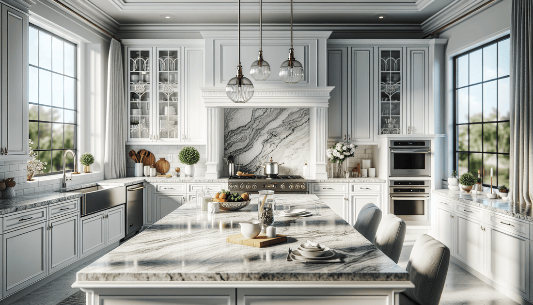 Elevate White Kitchens with Stunning Granite Countertops - Z Boutique by Marble Couture