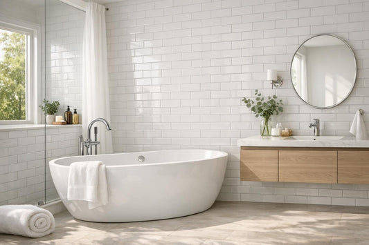 Elevate Your Bathroom: Stylish Uses for Subway Tiles - Zicana Boutique