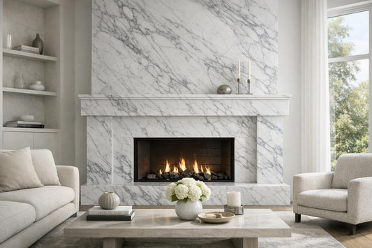 Elevate Your Fireplace with Exquisite Marble Solutions - Zicana Boutique