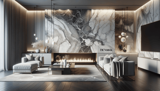Elevate Your Fireplace with Luxury Marble Slabs from Zicana - Z Boutique by Marble Couture