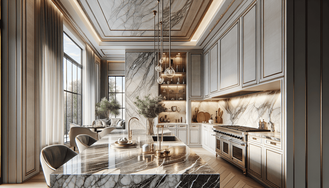 Elevate Your Home: Luxury Kitchen Marble and Granite Trends - Zicana Boutique